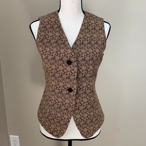 Ann Taylor Brown Vest